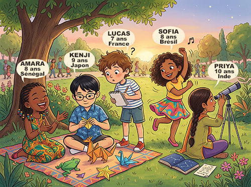 Histoire à lire : les amis du monde