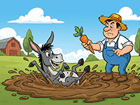 Pipo et la mare de boue, histoire pour enfants de 3 ans et plus