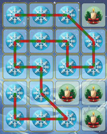 Merveilleux hiver, jeu amusant de Noël en ligne