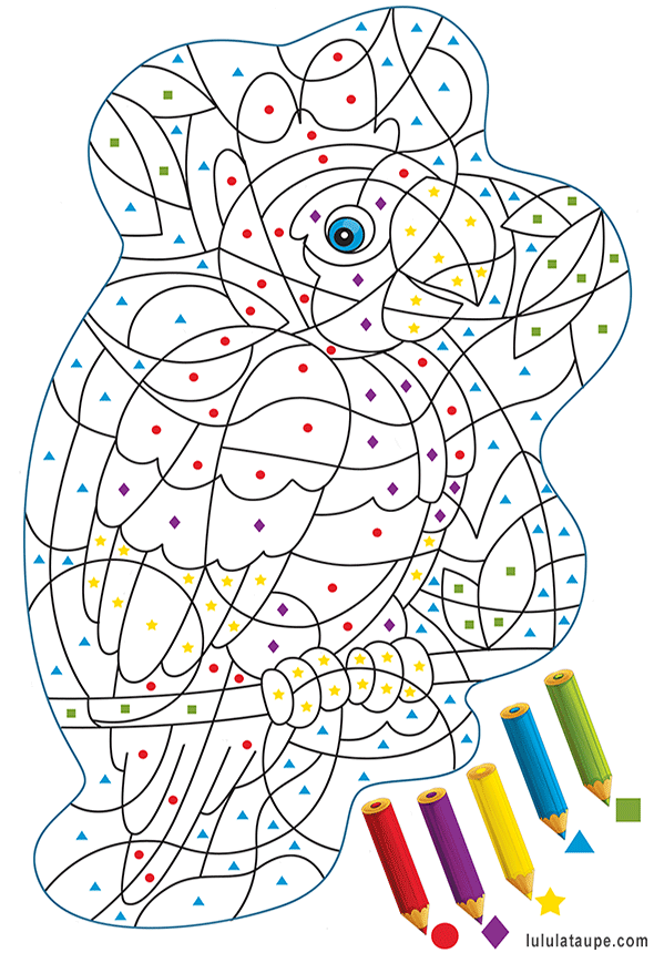 Cahier de coloriage à imprimer - Lulu la taupe, jeux gratuits pour