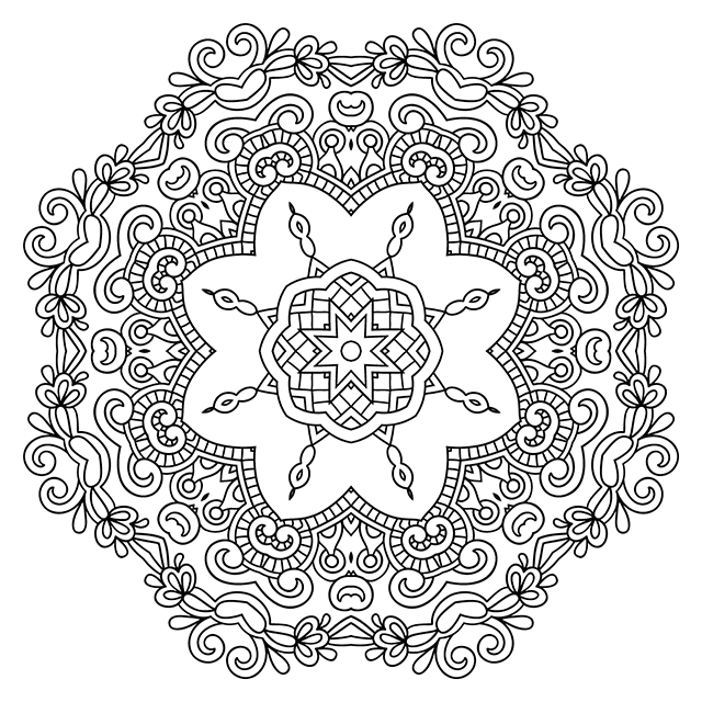 Coloriages Mandalas pour Enfants (Mandalas) – Dessins à colorier –  Coloriages à Imprimer Gratuits