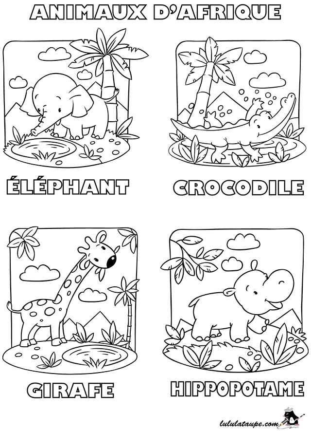 Jeux De Coloriage Animaux