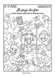 Cahier de jeux éducatifs et d'observation ; 5 à 7 ans