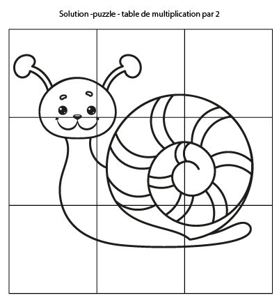 Puzzle Multiplications Par 2 Lulu La Taupe Jeux Gratuits Pour Enfants