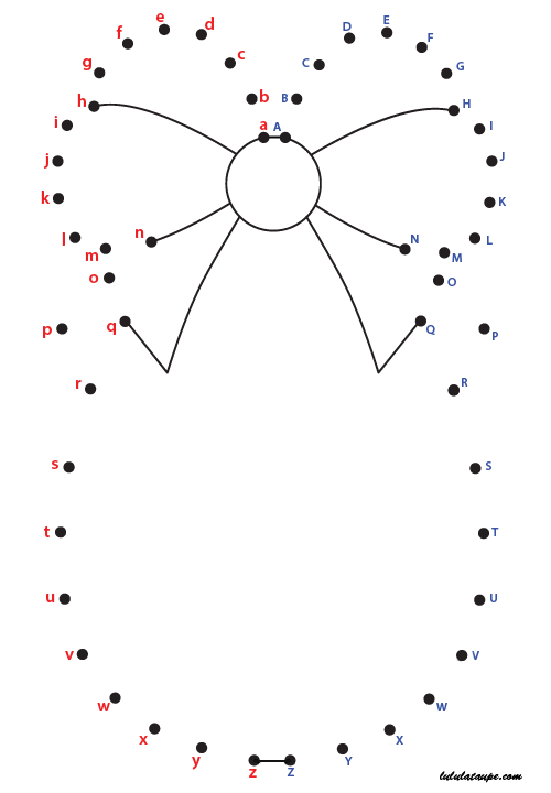 Jeux des points à relier de Pâques, Points à relier Pâques maternelle