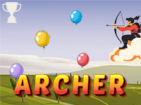 Archer, jeu d'adresse en ligne