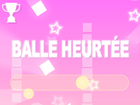 Balle heurtée, jeu d'adresse en ligne