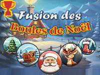 Fusion des boules de Noël, jeu de réflexion en ligne