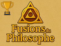 Fusions du philosophe, jeu de stratégie et d'observation en ligne