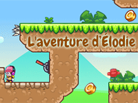 L'aventure d'Élodie, jeu de plateforme en ligne