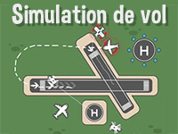 Simulateur de vol, jeu amusant en ligne