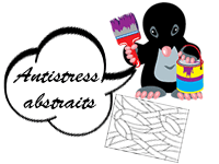 Coloriages antistress, coloriages abstraits à imprimer