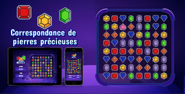 Correspondance de pierres précieuses